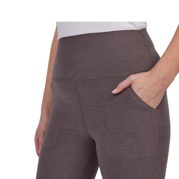 Kirkland Signature Women's Brown Flare Pants - Picture 3 of 6